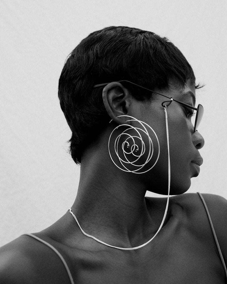 VIKA X EYELIKE STERLING SILVER • glasses chain
