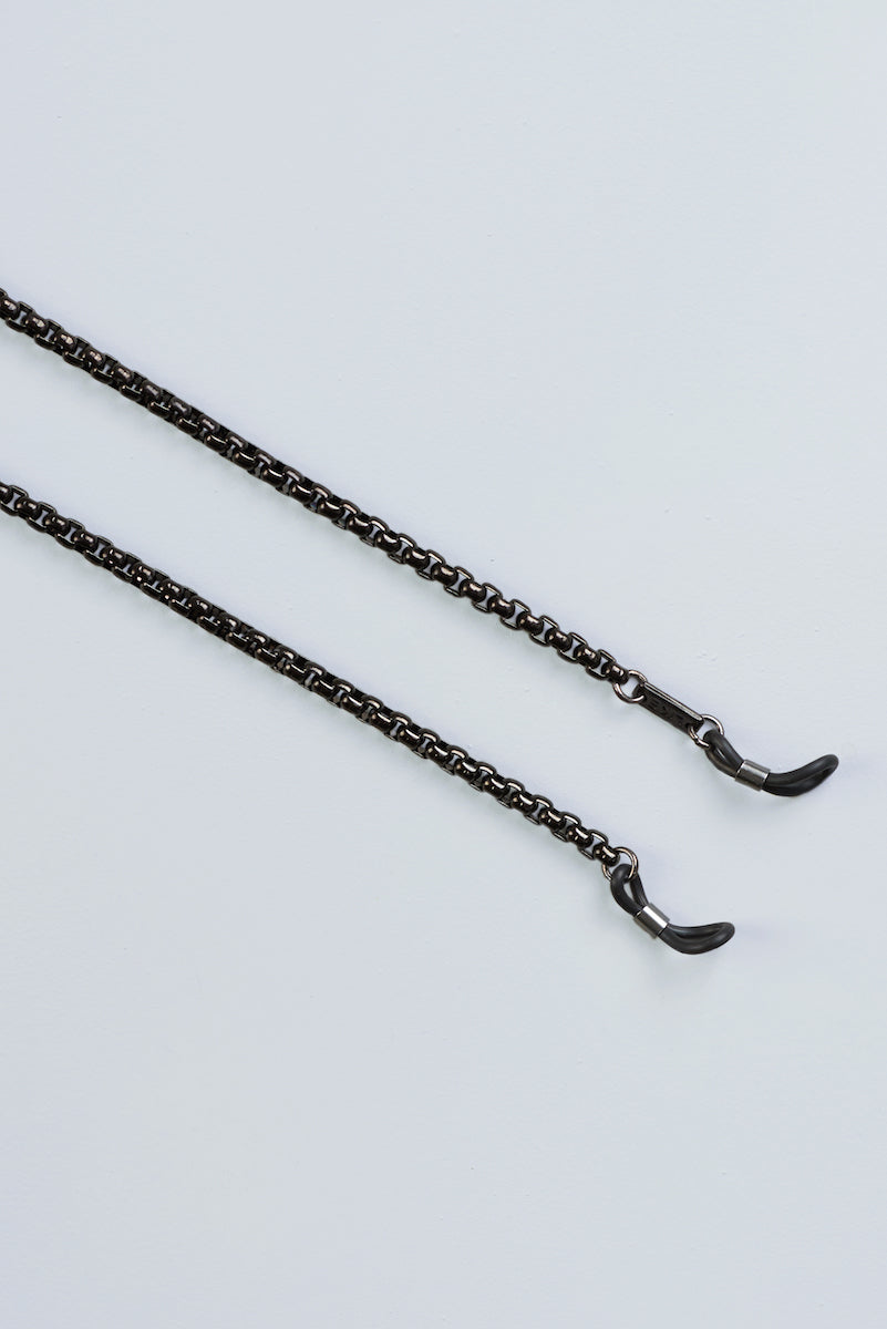 SNAKE BLACK • glasses/ mask chain