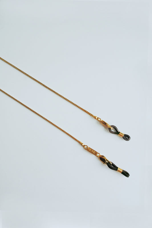 LINK GOLD •  glasses/ mask chain
