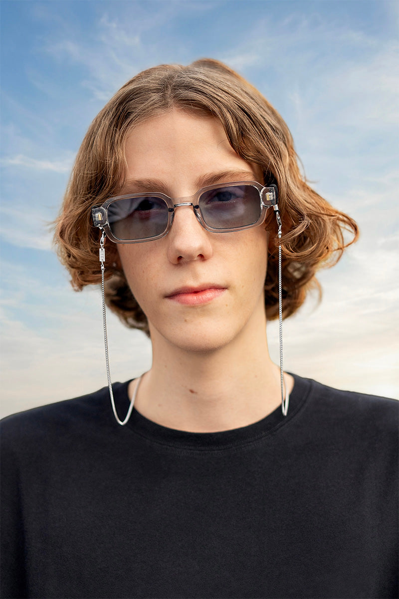 LINK SILVER •  glasses/ mask chain