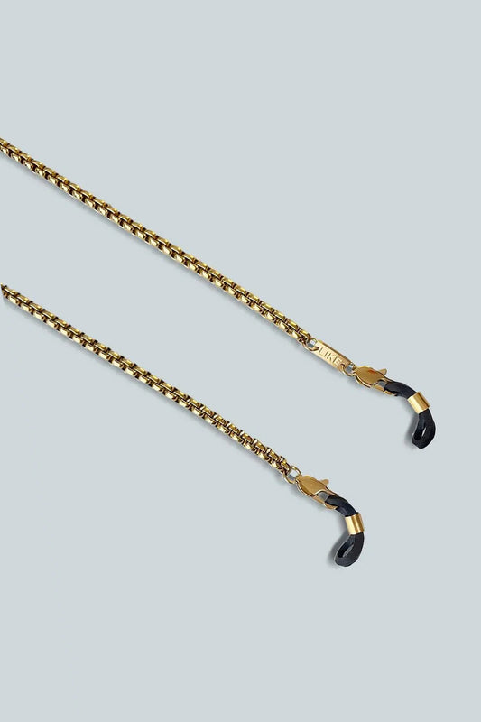 SNAKE GOLD • glasses/ mask chain