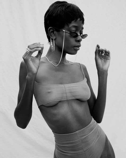 VIKA X EYELIKE STERLING SILVER • glasses chain