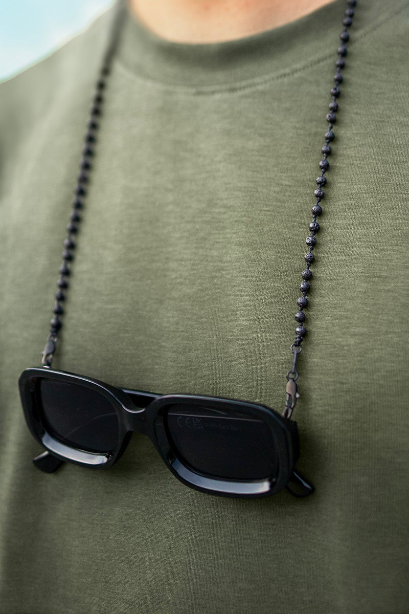 LAVA STONE • glasses/ mask chain