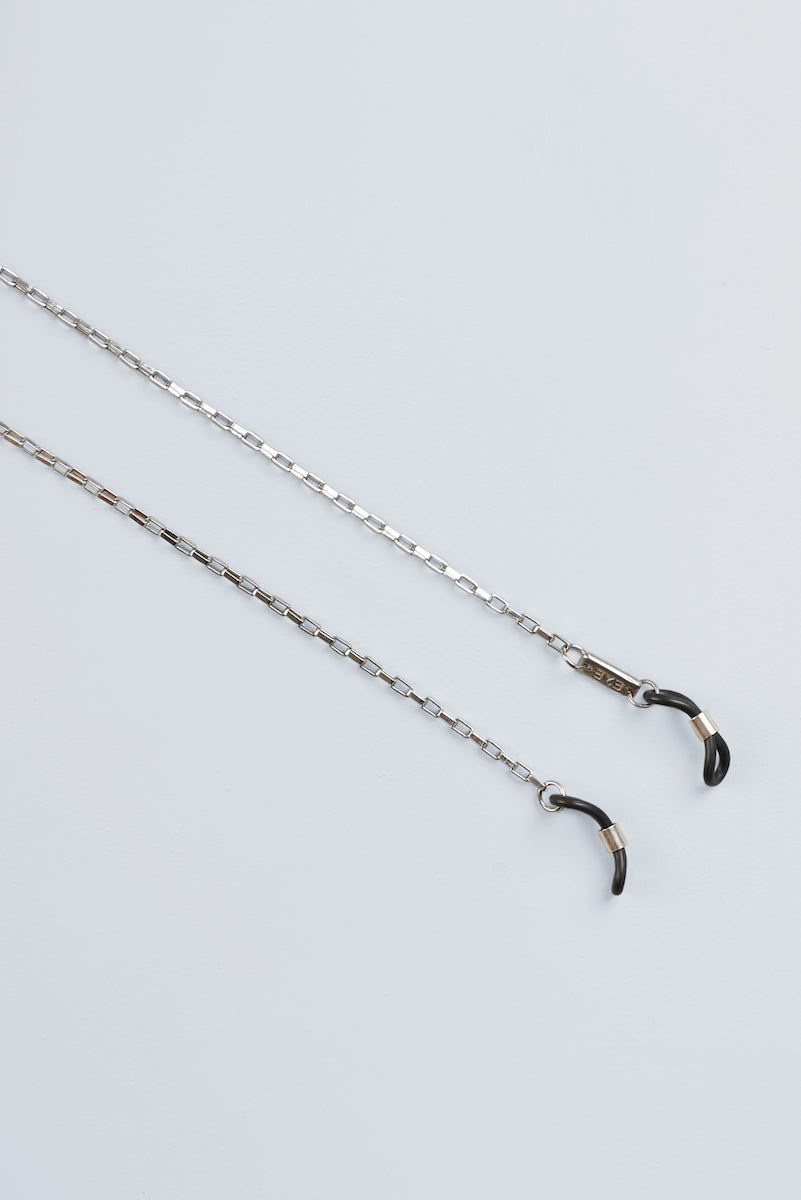 SQUARE SILVER • glasses/ mask chain