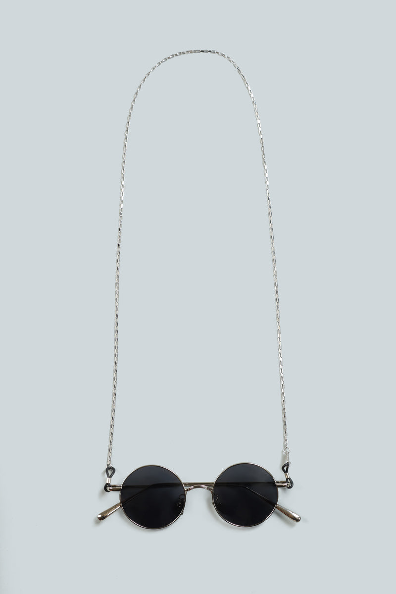SQUARE SILVER • glasses/ mask chain